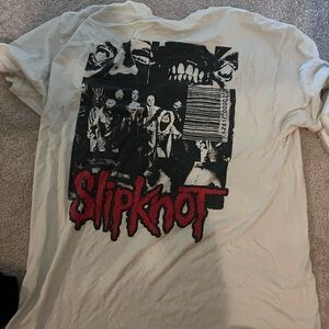 Slipknot t shirt, new, worn like six times ish